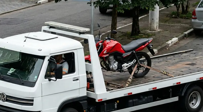 Reboque de moto em Ferraz de Vasconcelos – guincho especializado para motocicletas
